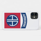 Afdeling Luchtvaart Insignia Militaire Veteraan Case-Mate iPhone Case (Achterkant (horizontaal))