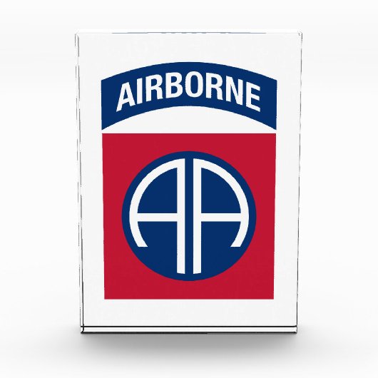 Afdeling Luchtvaart Insignia Militaire Veteraan Fotoblokken (Voorkant)