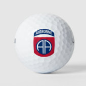 Afdeling Luchtvaart Insignia Militaire Veteraan Golfballen (Voorkant)
