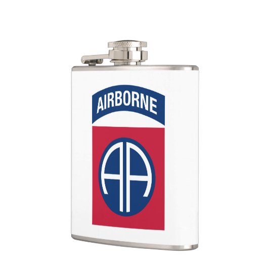 Afdeling Luchtvaart Insignia Militaire Veteraan Heupfles (Links)