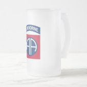 Afdeling Luchtvaart Insignia Militaire Veteraan Matglas Bierpul (Voorkant rechts)