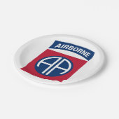 Afdeling Luchtvaart Insignia Militaire Veteraan Papieren Bordje (Gekanteld)