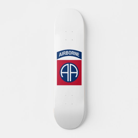 Afdeling Luchtvaart Insignia Militaire Veteraan Persoonlijk Skateboard (Voorkant)