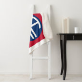 Afdeling Luchtvaart Insignia Militaire Veteraan Sherpa Deken (In situ)