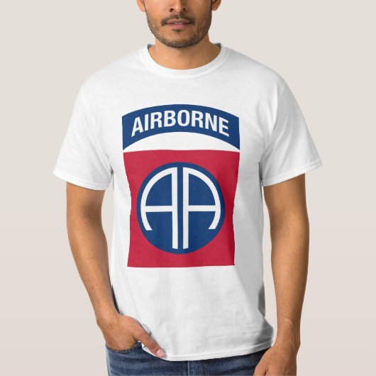 Afdeling Luchtvaart Insignia Militaire Veteraan T-shirt (Voorkant)