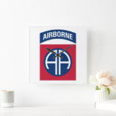 Afdeling Luchtvaart Insignia Militaire Veteraan Vierkante Klok (Huis)