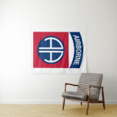 Afdeling Luchtvaart Insignia Militaire Veteraan Wandkleed (In Situ (horizontaal))