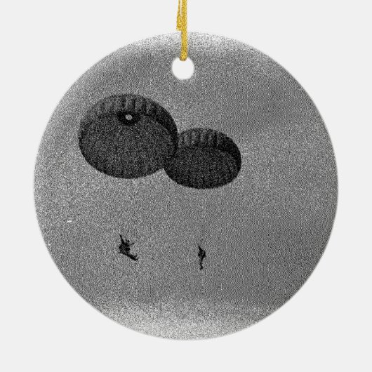 Afdeling Luchtvaart Keramisch Ornament (Achterkant)