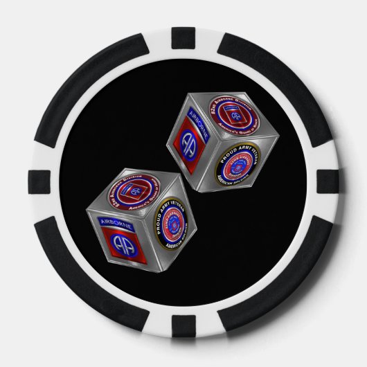 Afdeling Luchtvaart Poker Chips (Voorkant)