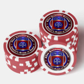 Afdeling Luchtvaart Poker Chips (Opstapeling)
