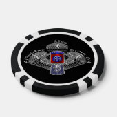 Afdeling Luchtvaart Poker Chips (Enkel)