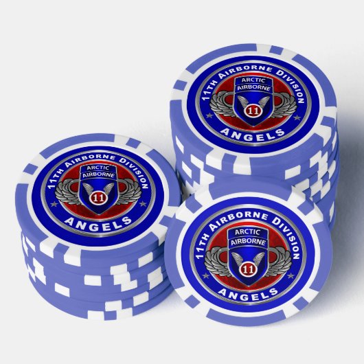 Afdeling Luchtvaart Poker Chips (Opstapeling)