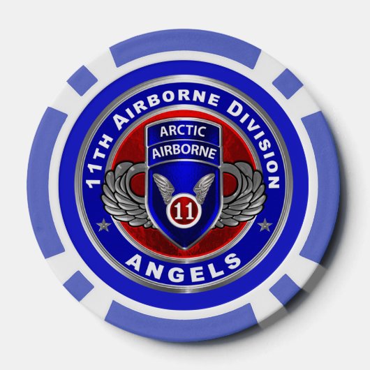 Afdeling Luchtvaart Poker Chips (Achterkant)