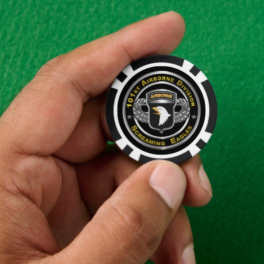 Afdeling Luchtvaart Poker Chips (Hand)
