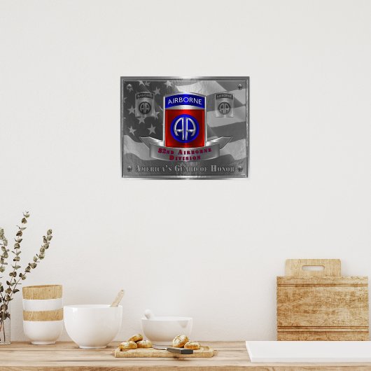 Afdeling Luchtvaart Poster (Keuken)