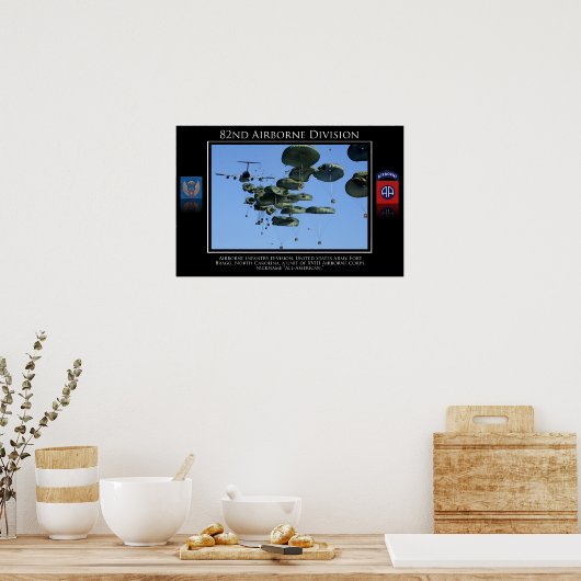 Afdeling Luchtvaart Poster (Keuken)