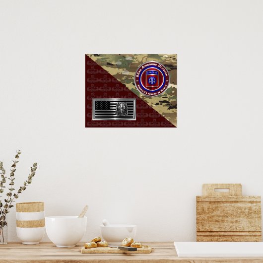 Afdeling Luchtvaart Poster (Keuken)