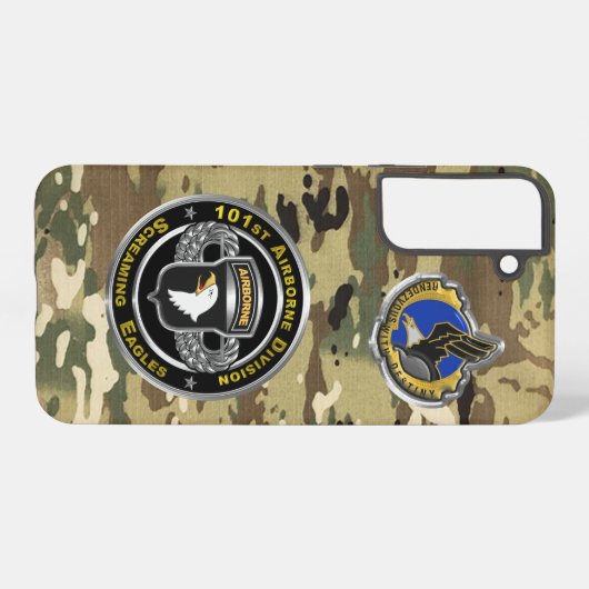 Afdeling Luchtvaart Samsung Galaxy Hoesje (Achterkant horizontaal)