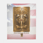 Afdeling Luchtvaart Sint-Michael Fleece Deken (Voorkant)