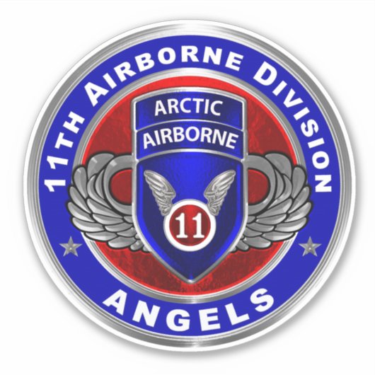 Afdeling Luchtvaart Sticker (Voorkant)