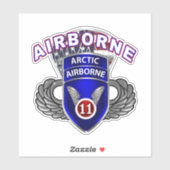 Afdeling Luchtvaart Sticker (Vel)