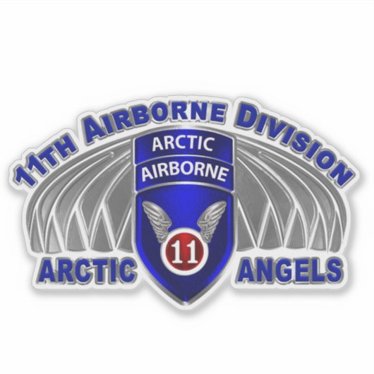 Afdeling Luchtvaart Sticker (Voorkant)