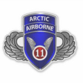 Afdeling Luchtvaart Sticker (Voorkant)