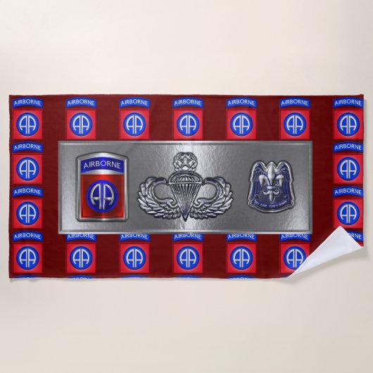 Afdeling Luchtvaart Strandlaken (Voorkant)