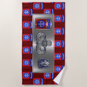 Afdeling Luchtvaart Strandlaken (Voorkant)