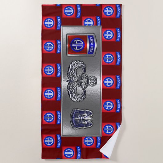 Afdeling Luchtvaart Strandlaken (Voorkant)