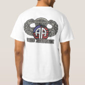 Afdeling Luchtvaart T-shirt (Achterkant)