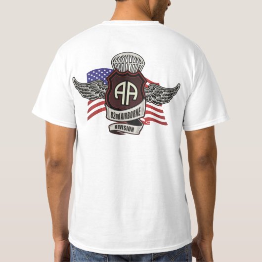 Afdeling Luchtvaart T-shirt (Achterkant)