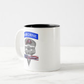 Afdeling Luchtvaart Tweekleurige Koffiemok (Voorkant links)