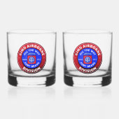 Afdeling Luchtvaart Whisky Glas (Voorkant)