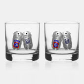 Afdeling Luchtvaart Whisky Glas (Voorkant)