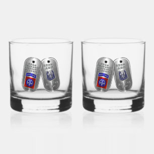 Afdeling Luchtvaart Whisky Glas