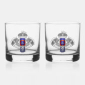 Afdeling Luchtvaart Whisky Glas (Voorkant)