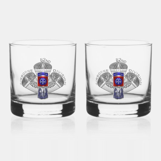 Afdeling Luchtvaart Whisky Glas (Voorkant)