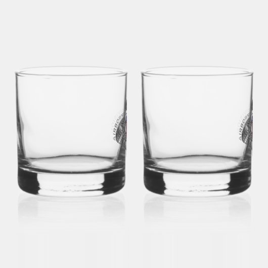Afdeling Luchtvaart Whisky Glas (Rechts)