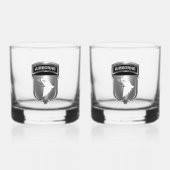 Afdeling Luchtvaart Whisky Glas (Voorkant)