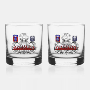 Afdeling Luchtvaart Whisky Glas