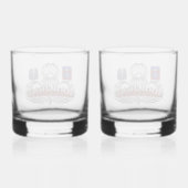 Afdeling Luchtvaart Whisky Glas (Achterkant)