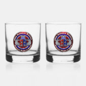 Afdeling Luchtvaart Whisky Glas (Voorkant)