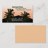 Afdeling Manager Visitekaartje (Voorkant / Achterkant)