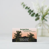 Afdeling Manager Visitekaartje (Staand voorkant)