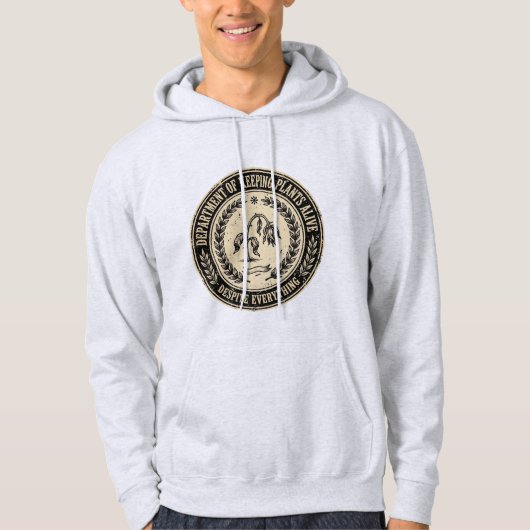 Afdeling Mijn Planten Wateren Hoodie (Voorkant)