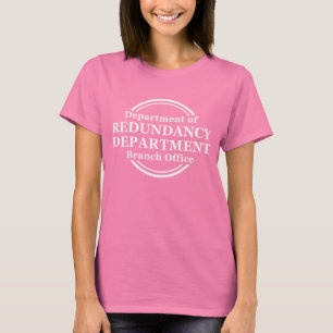 Afdeling Overbodige Grappige T-Shirt Humor