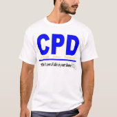 Afdeling politie van Cambridge T-shirt (Voorkant)