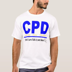 Afdeling politie van Cambridge T-shirt