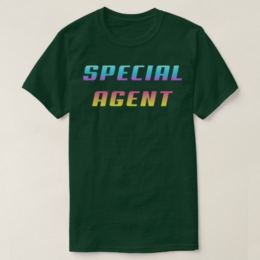 Afdeling Speciale Agent T-shirt (Design voorkant)